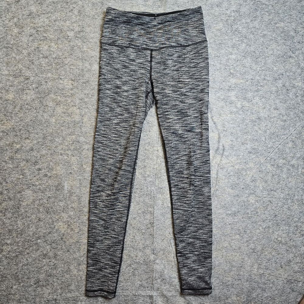 VICTORIA SECRET SPORT Small LEGGINGS Black White Yoga Active